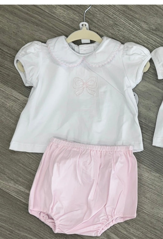 Bailey Diaper Set - Bow