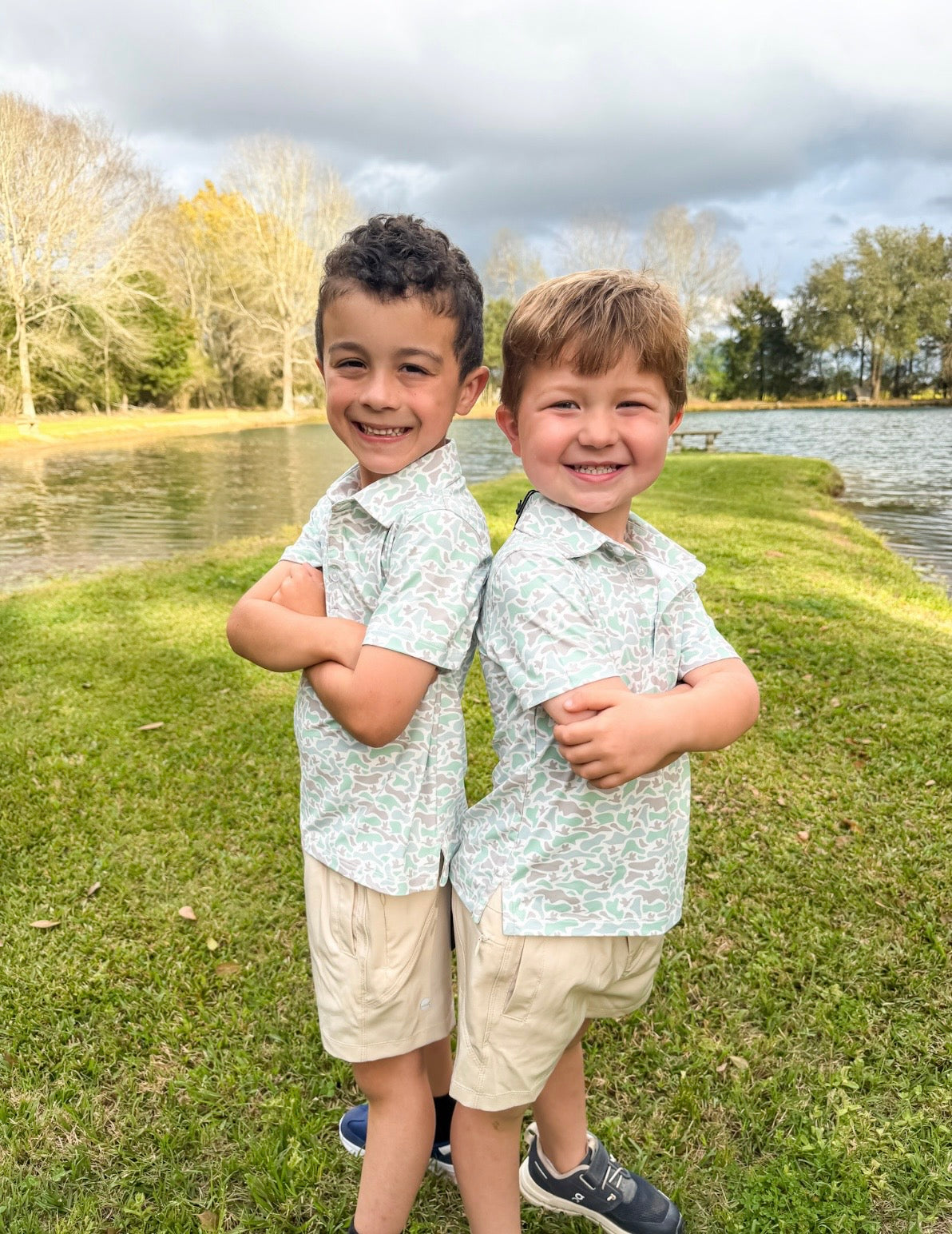 Meripex Marsh Camo Polo