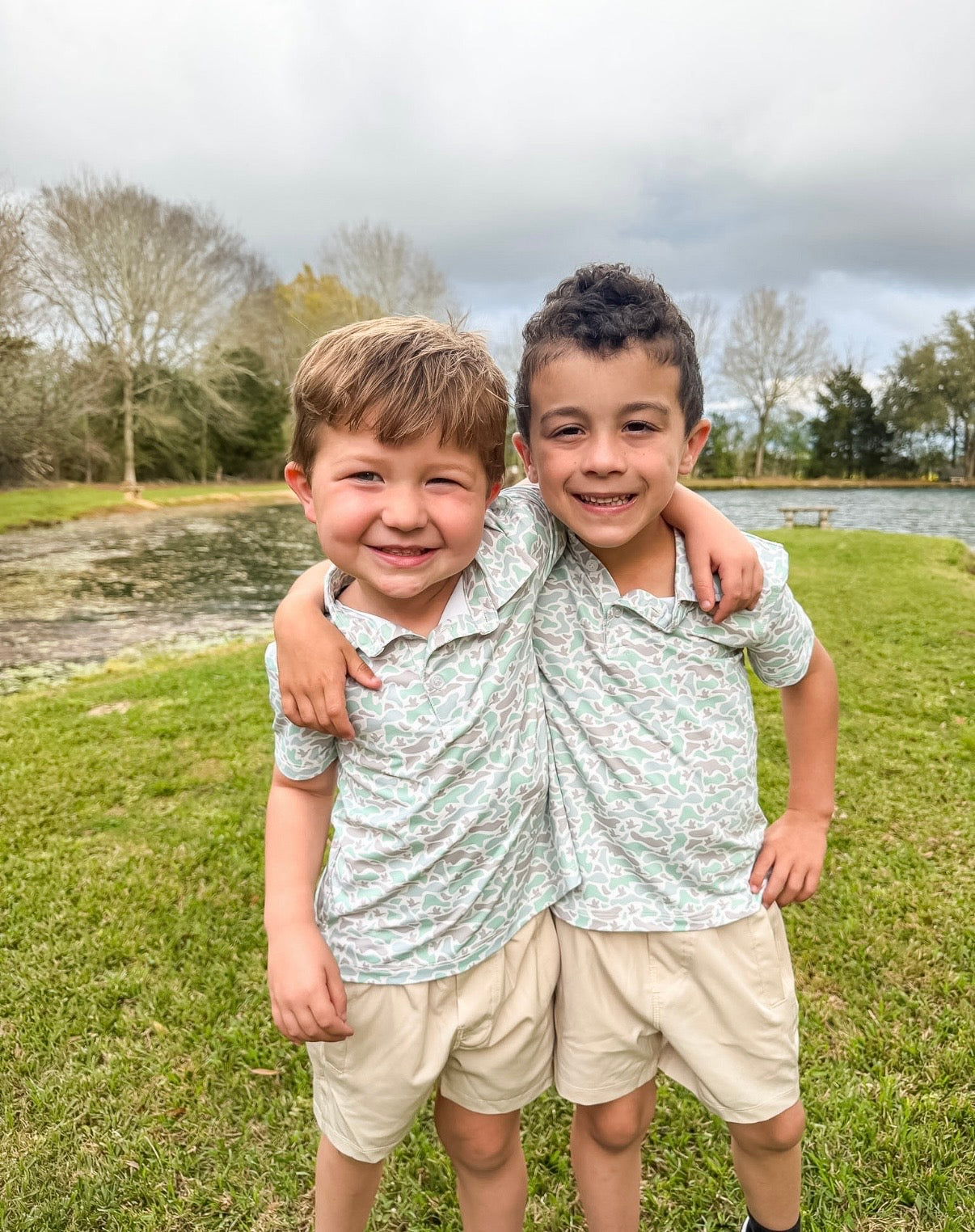 Meripex Marsh Camo Polo