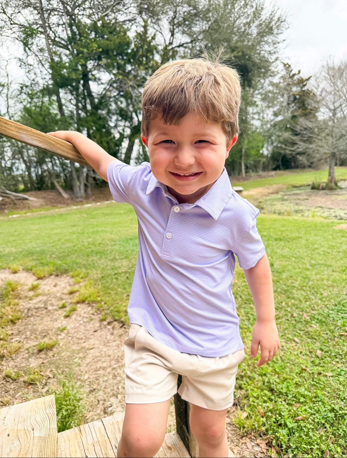 Meripex Micro Pink/Blue Polo