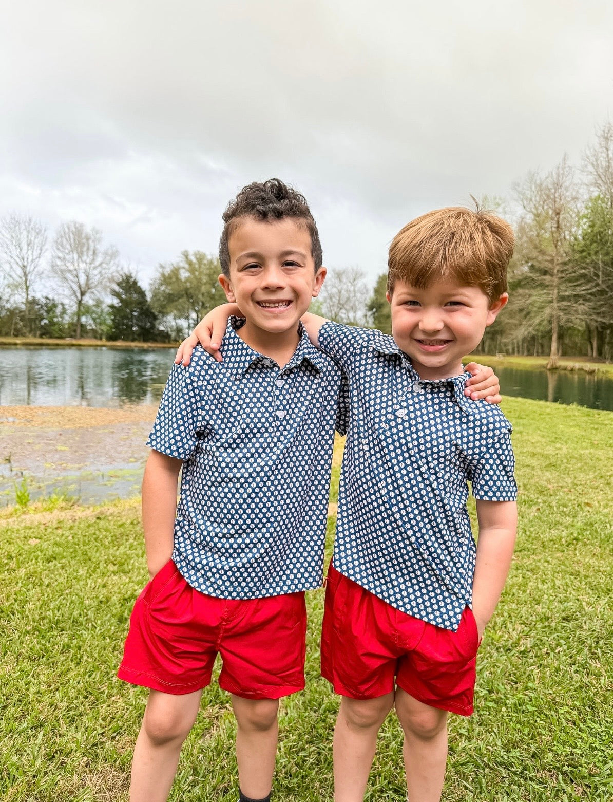 Meripex Red FB Shorts