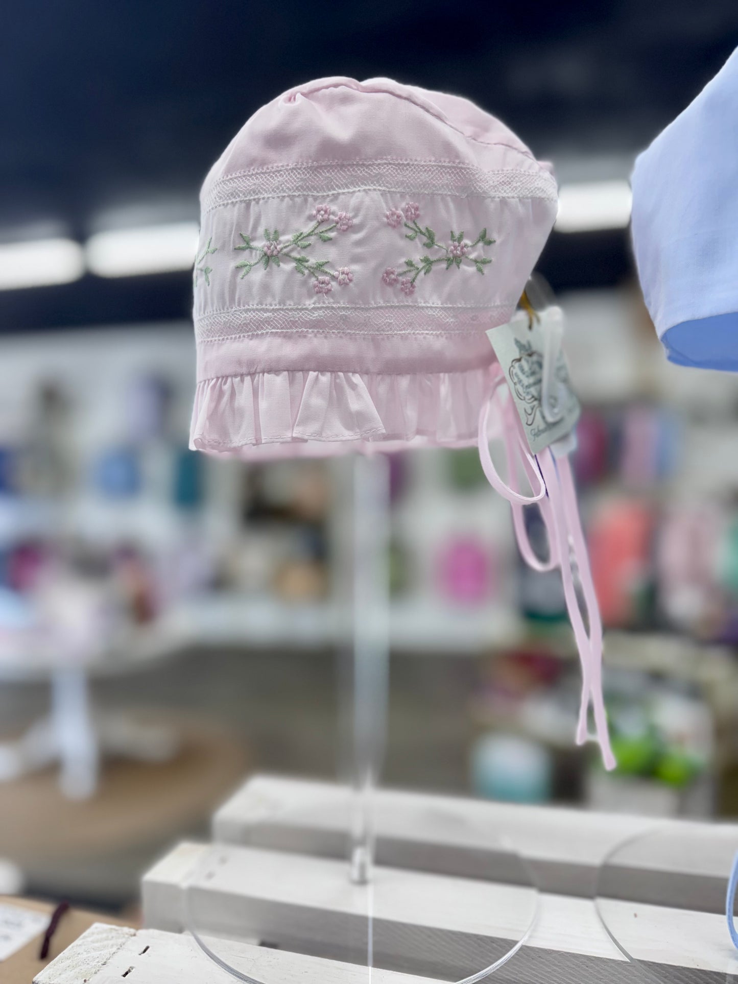 FB Girls Vintage Bloom Bonnet - Pink