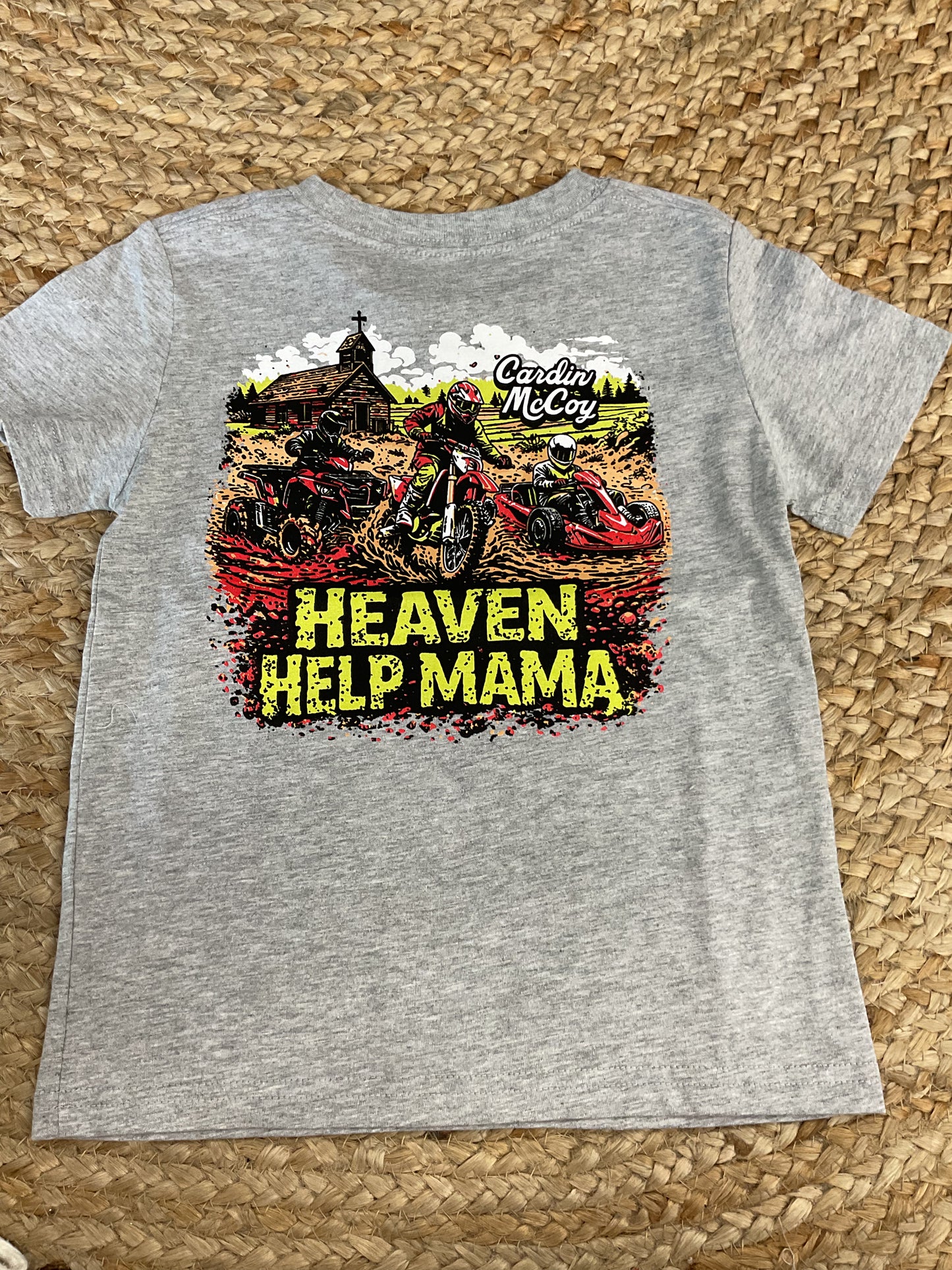 Cardin McCoy Heaven Help Mama Tee