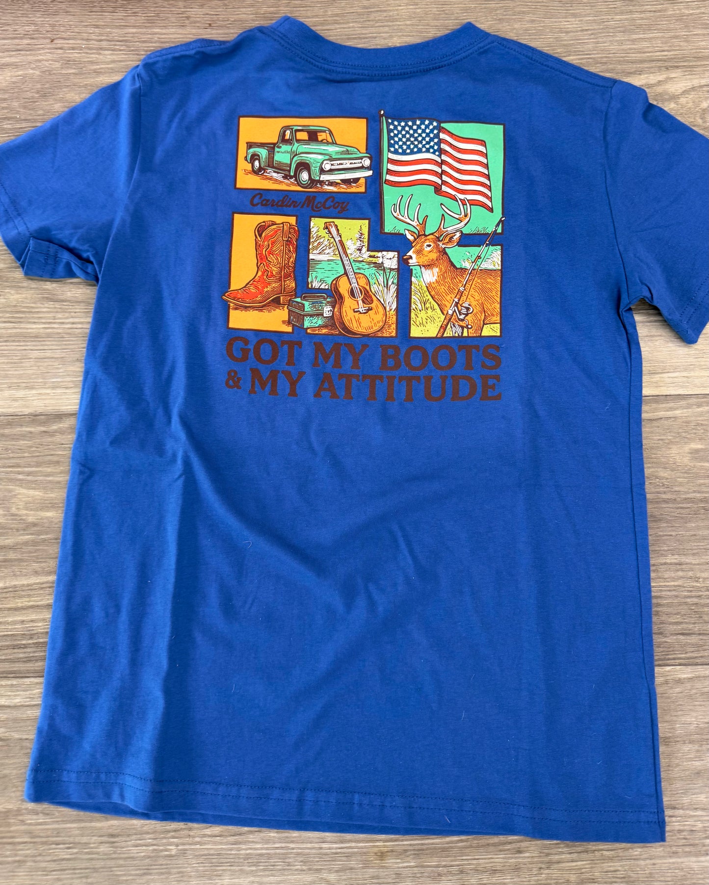 CM Got My Boots & My Attitude T-shirt