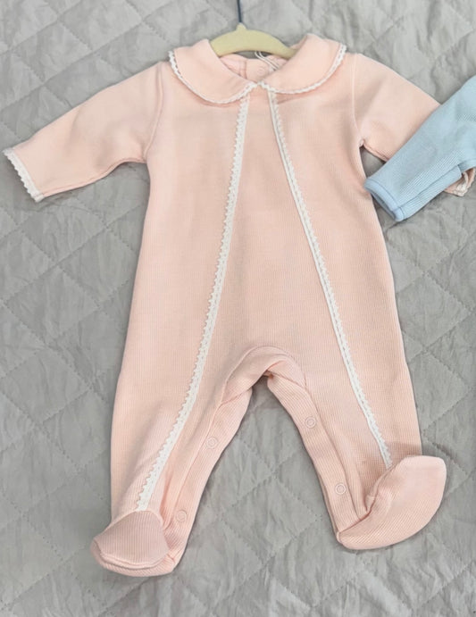 Miocotton Milen Footie - Pink