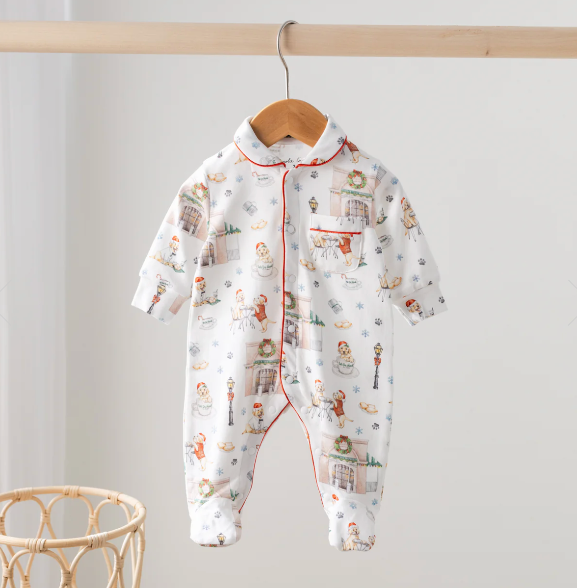 Café du Monde Beignet Holiday Pajamas