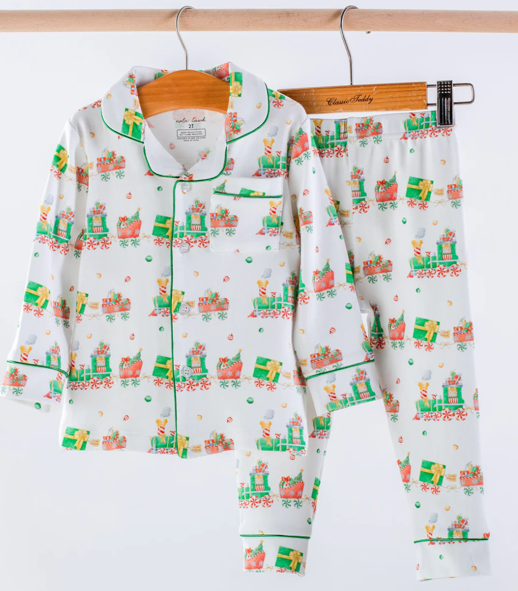 Santa's Sweet Express Pajamas