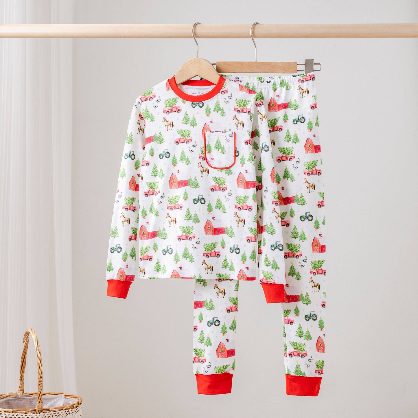 Tree Farm Organic Cotton Kids Pajamas