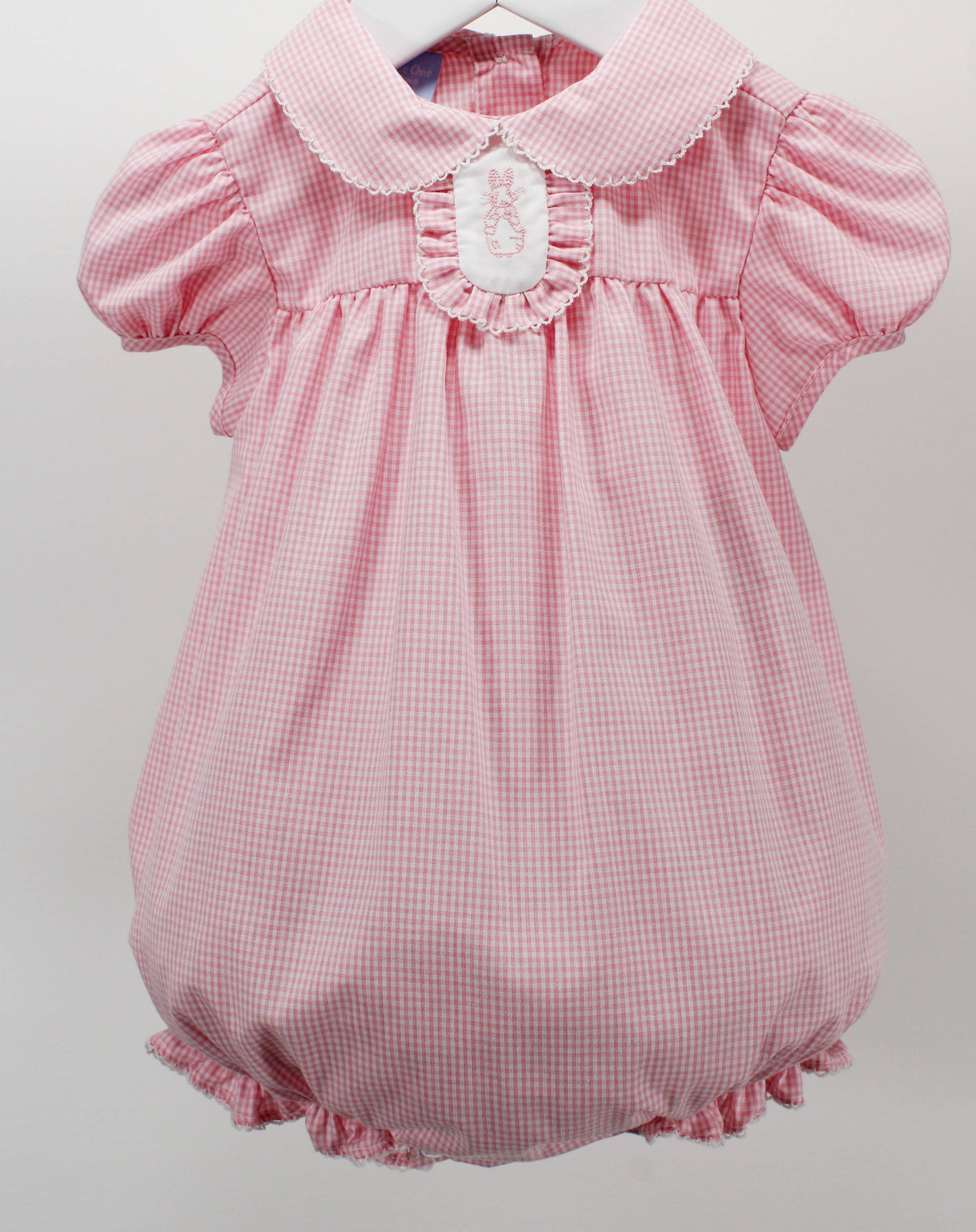 Sweet Bunnies Ella Pink Bubble Romper