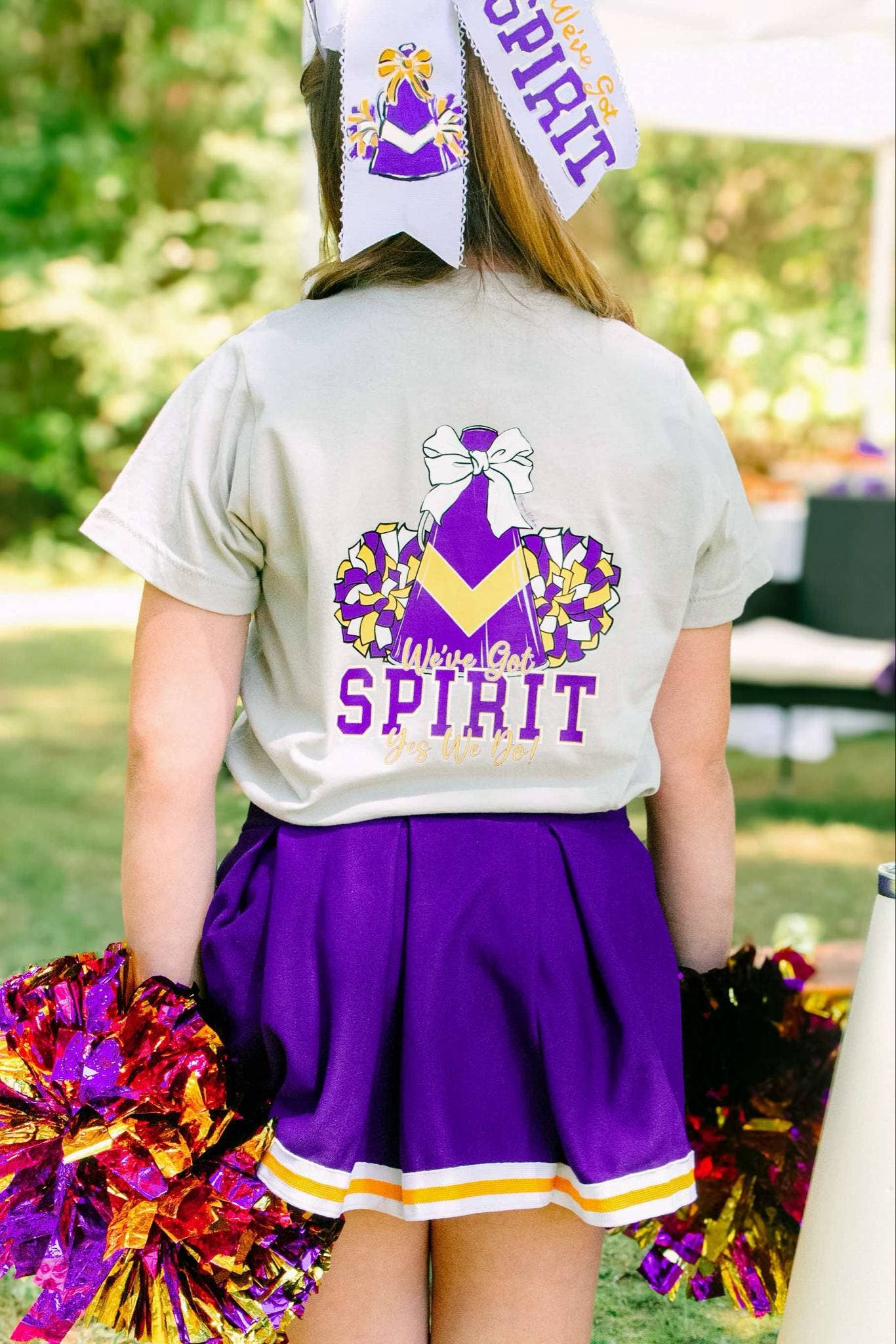 We've Got Spirit | Purple + Gold | Football Kid’s Tee