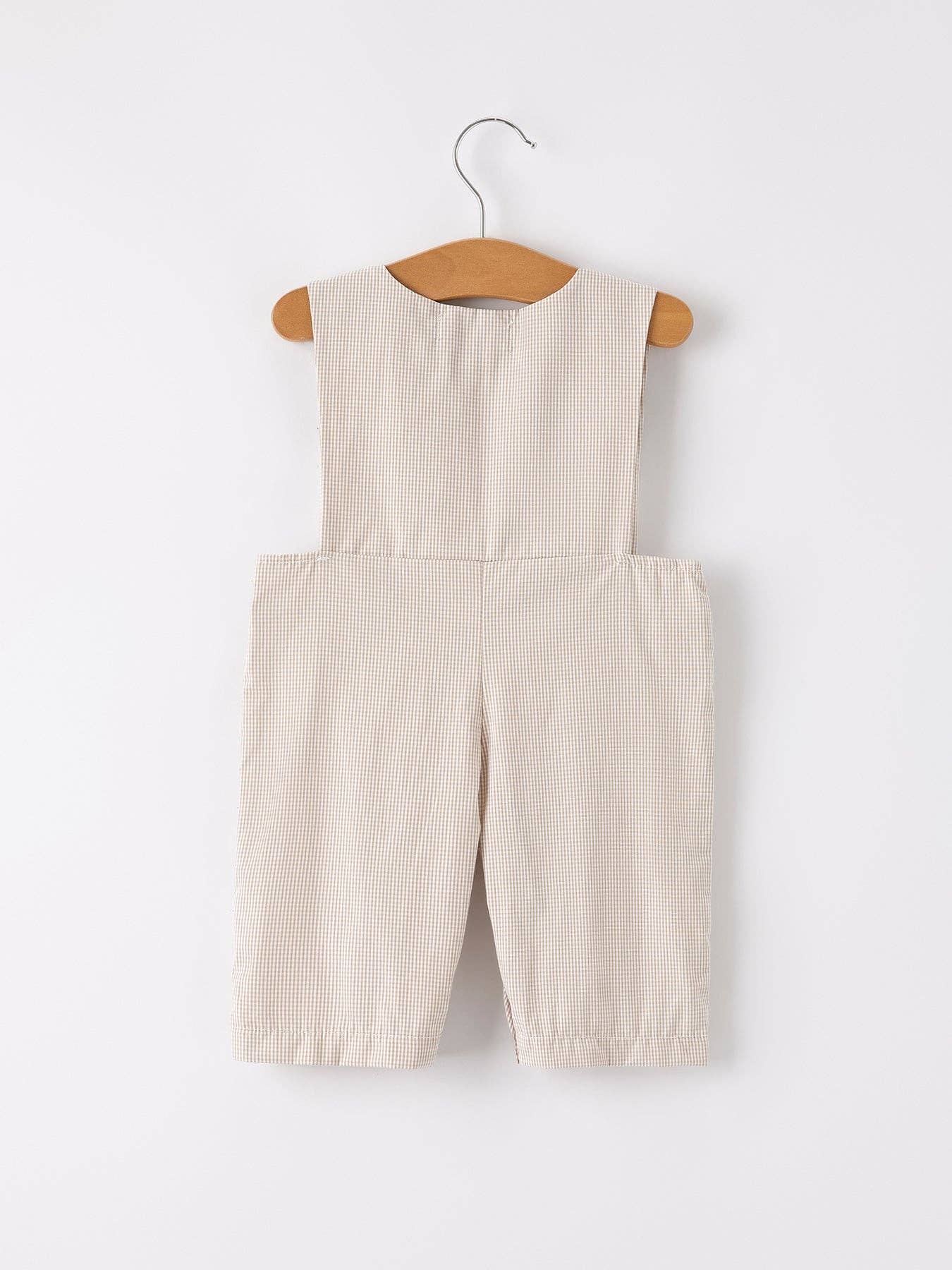 Fall Pumpkin Smock Embroidered Boys Romper