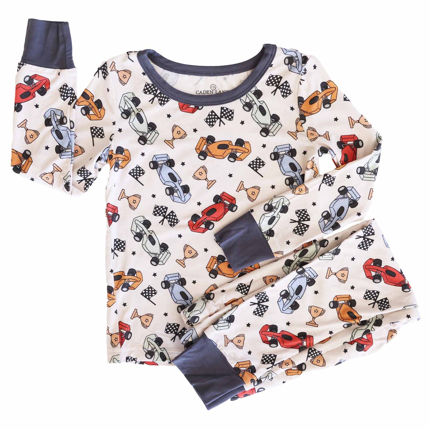 Pit Crew Two Piece Pajama Set