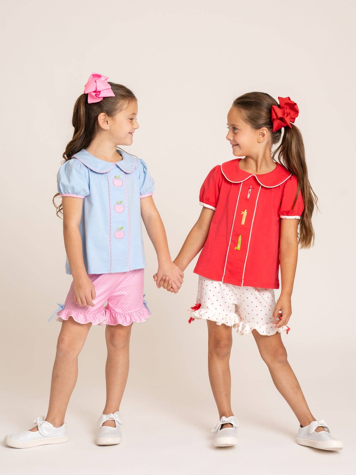 Orchard Lane Apple Embroidered Outfit