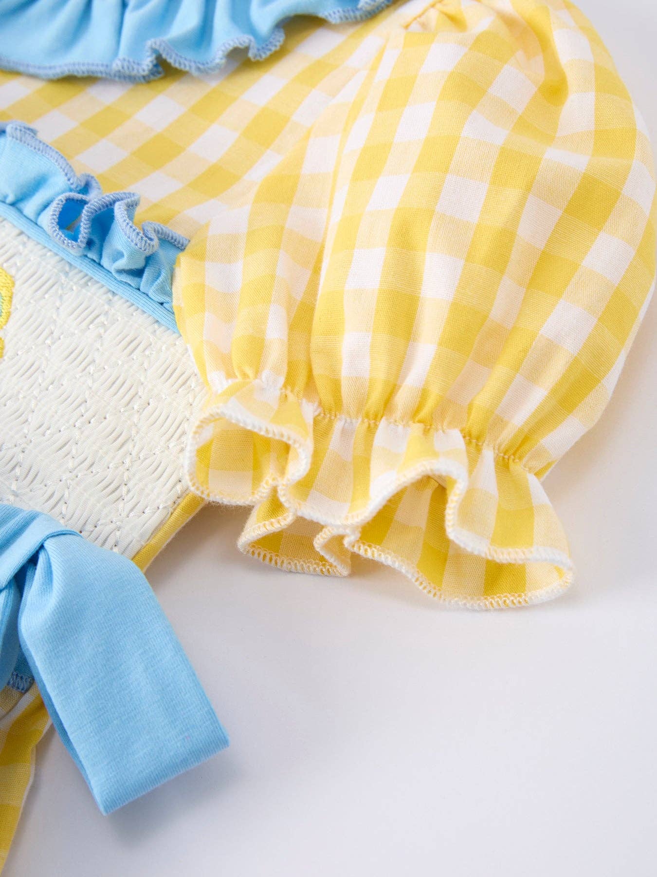 Back To School Bus Plaid Girls Dress