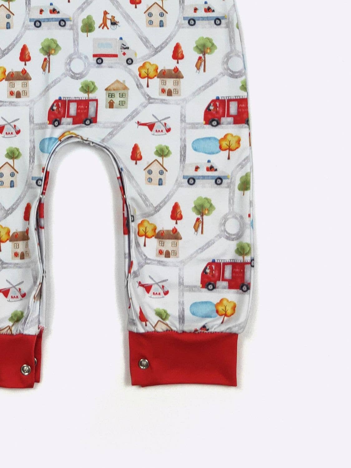 First Responders Boy Romper