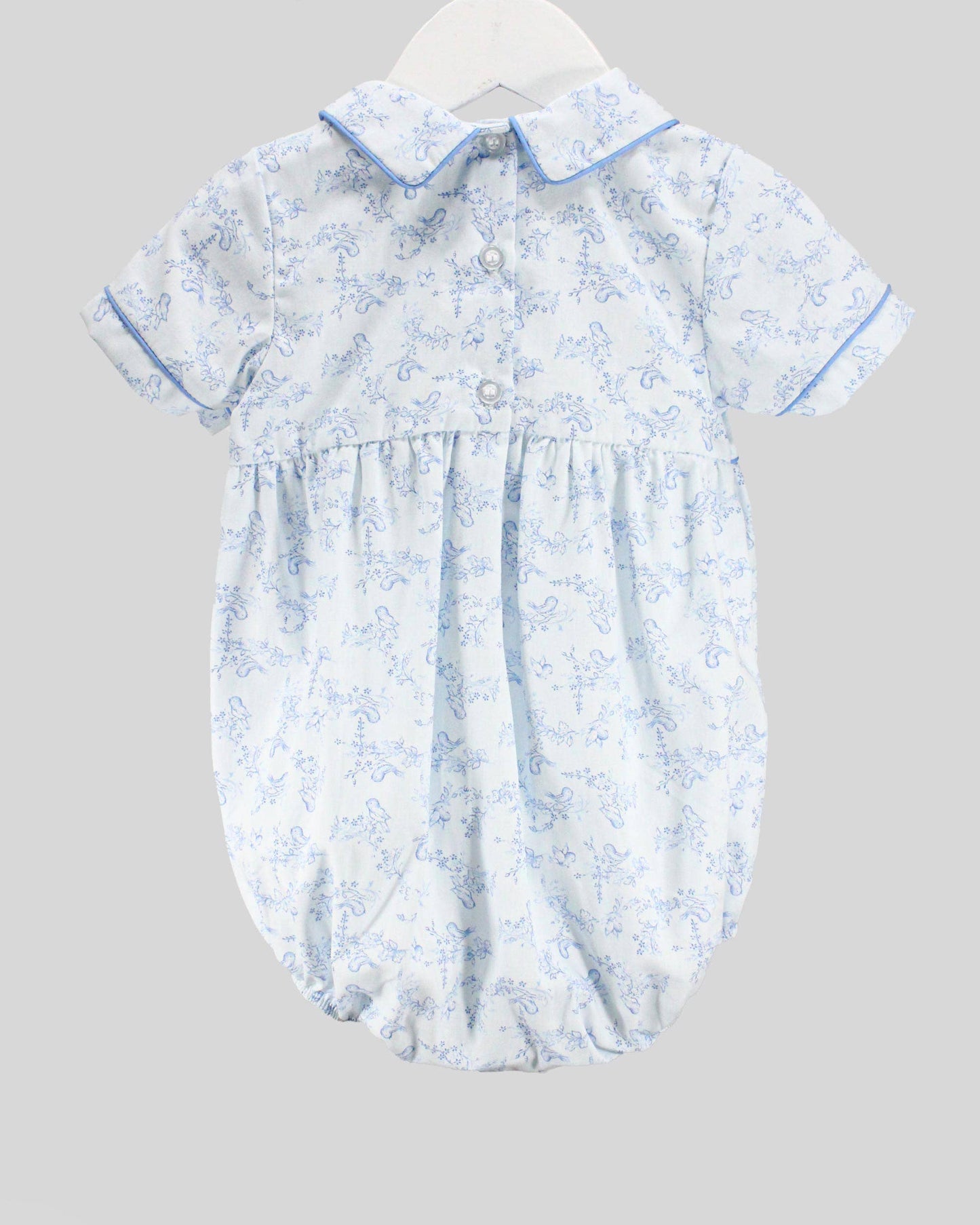 Classic Blue Toile Connor Bubble