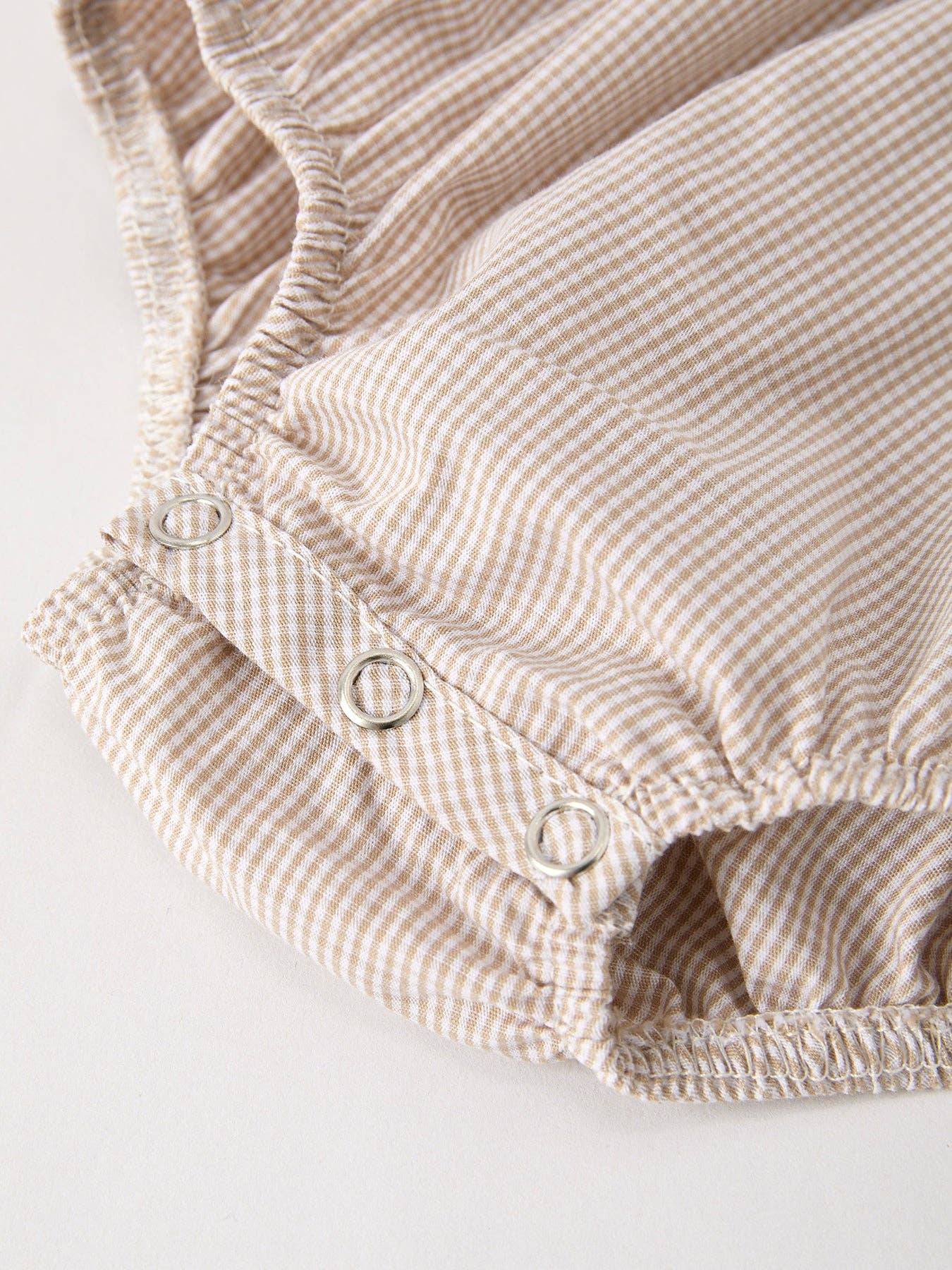 Fall Pumpkin Embroidery Smock Plaid Baby Girl Bubble