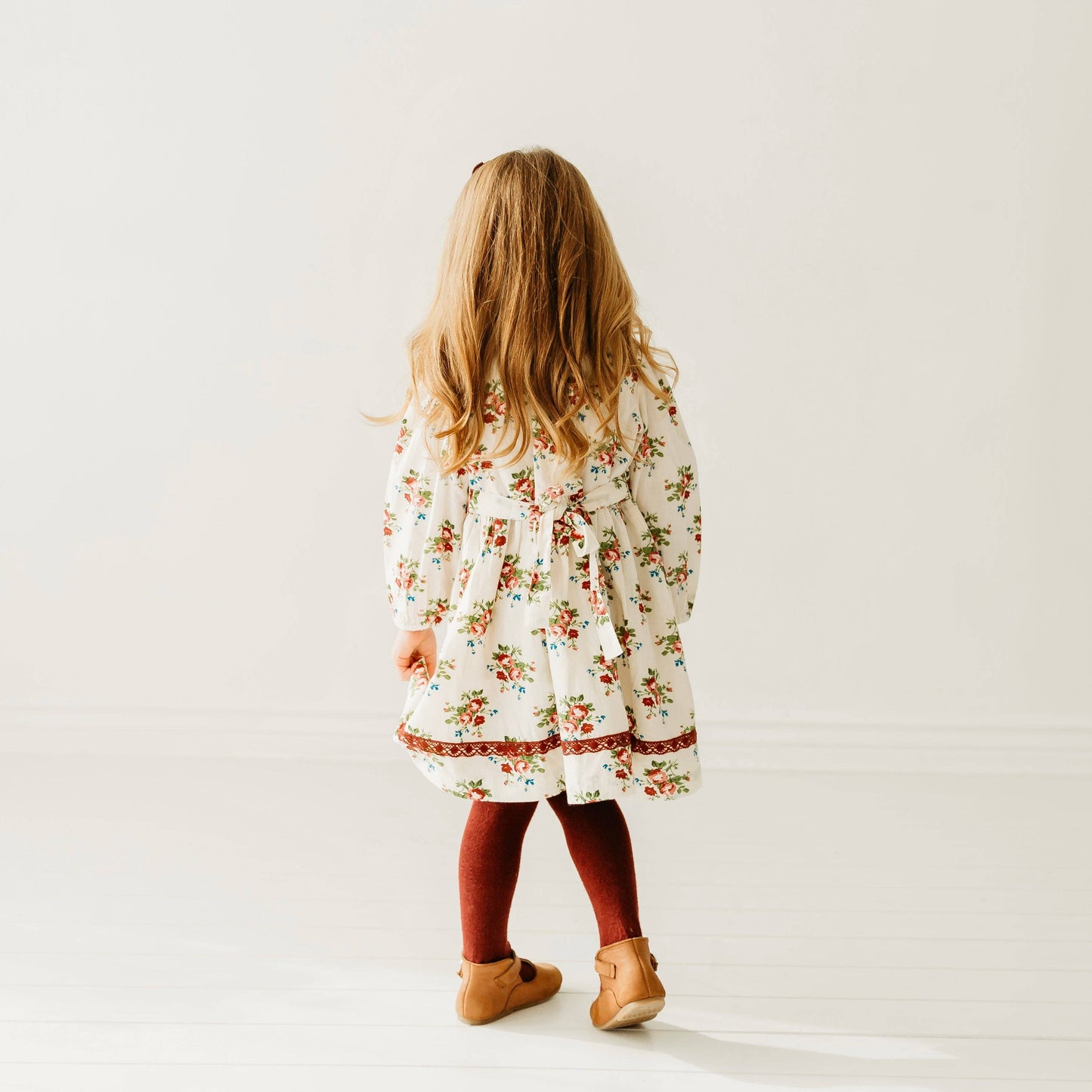 Bunch Floral Printed Dress