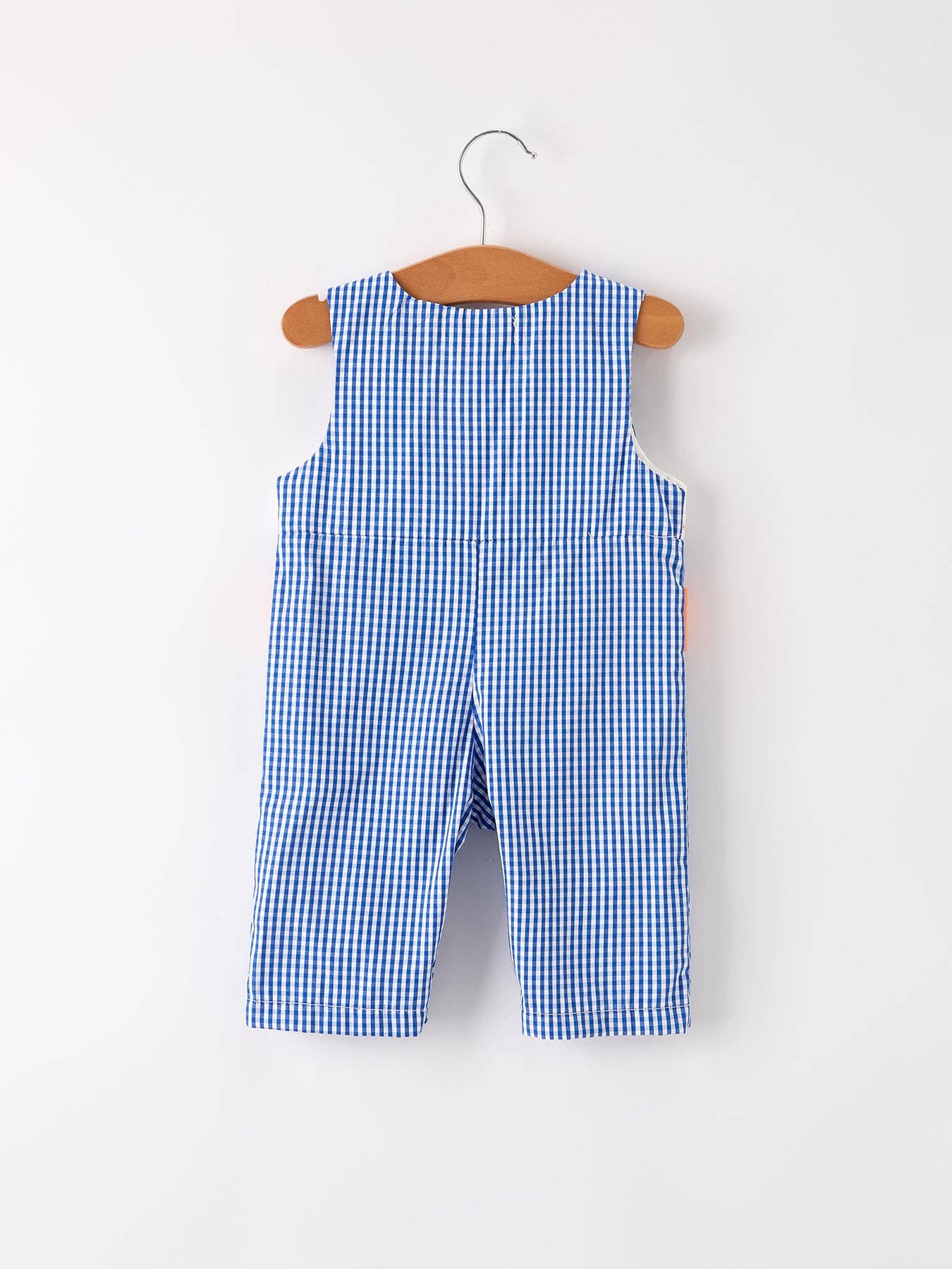Fall Truck Smock Embroidery Baby Boy Romper