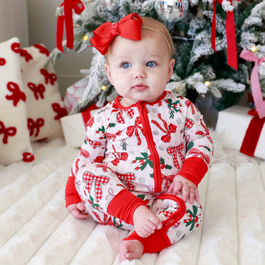 Bow What Fun Convertible Zip Romper