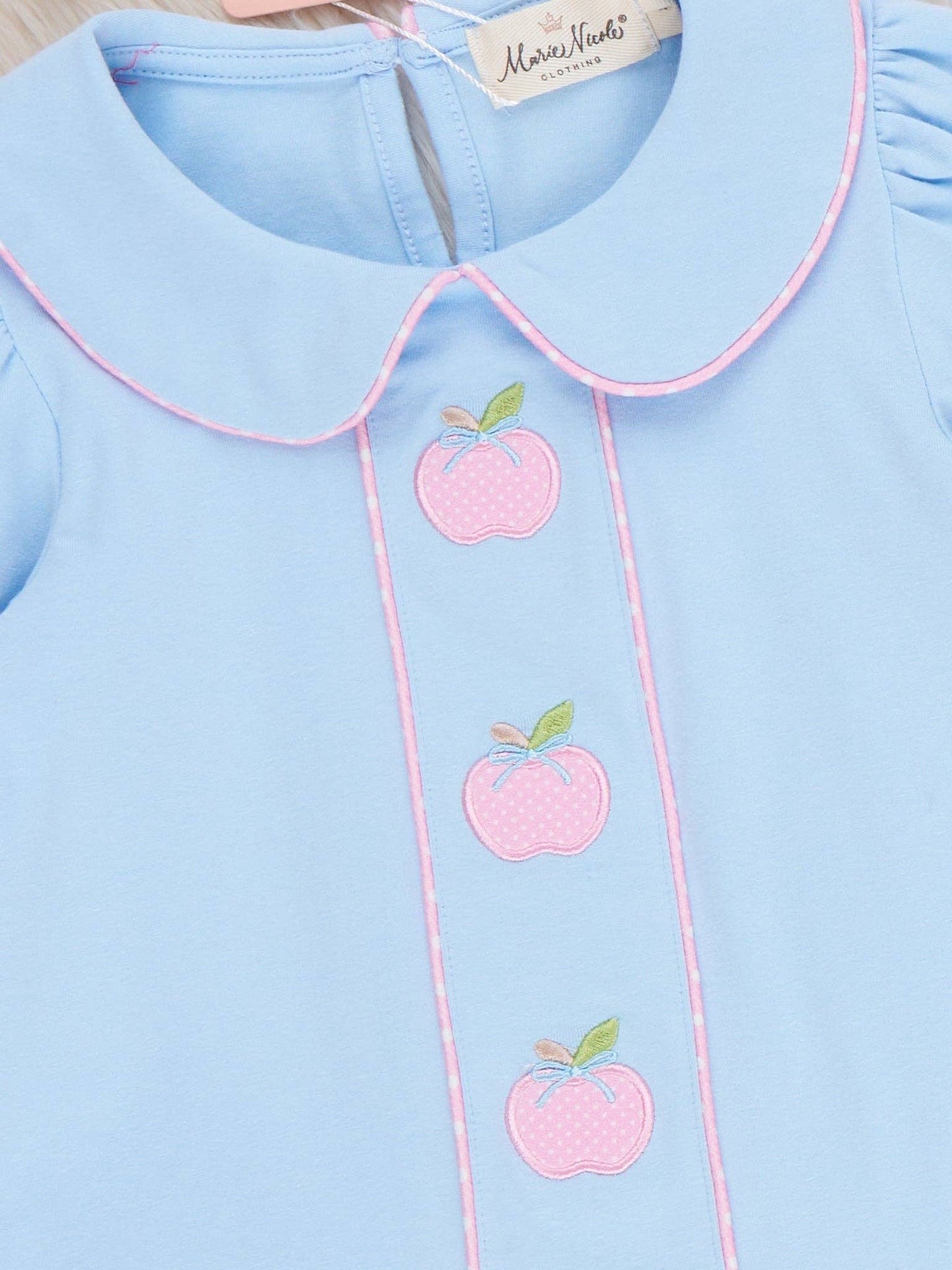 Orchard Lane Apple Embroidered Outfit