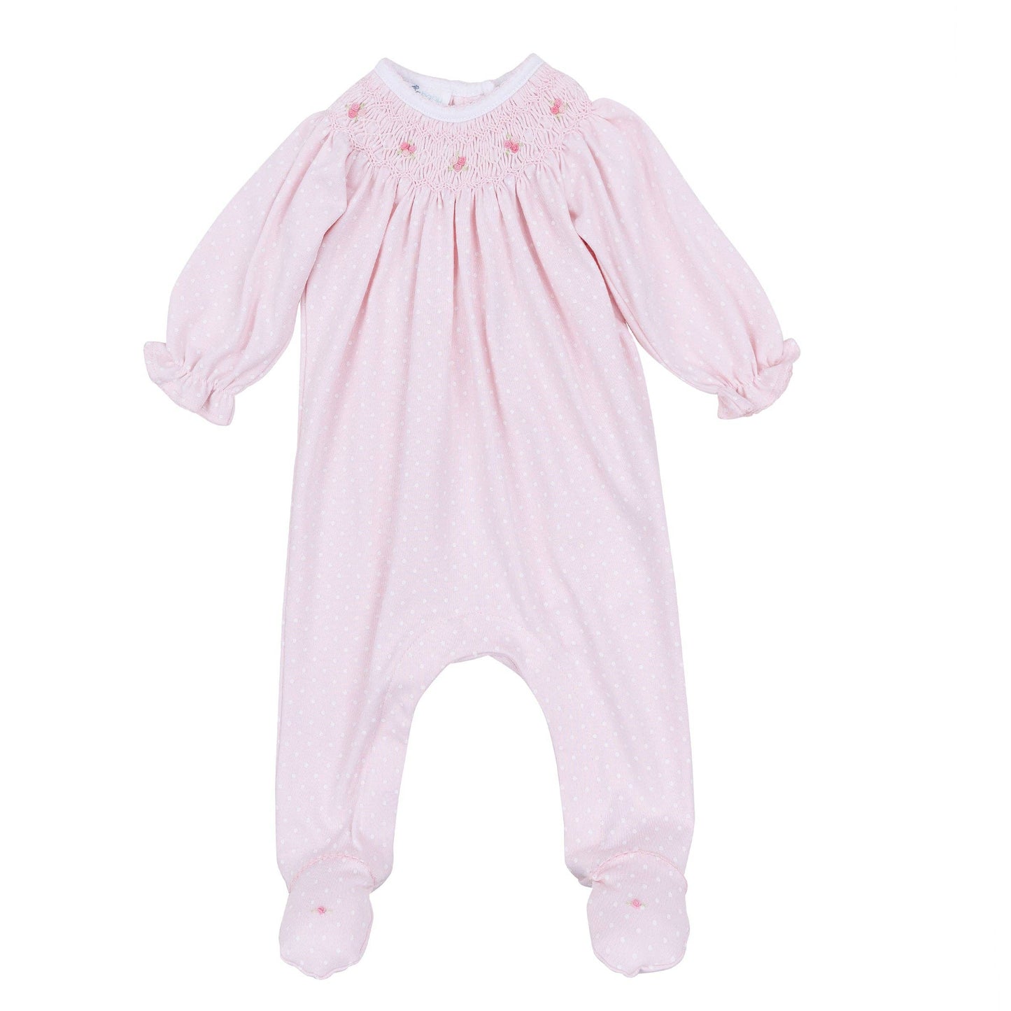 Mia's Classics Bishop Footie - Pink