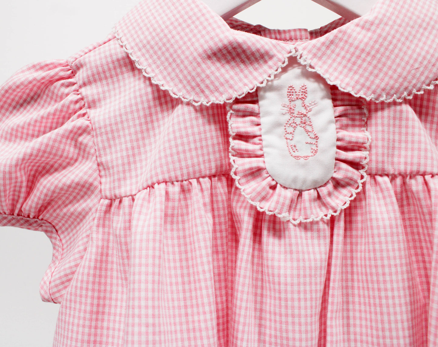 Sweet Bunnies Ella Pink Bubble Romper