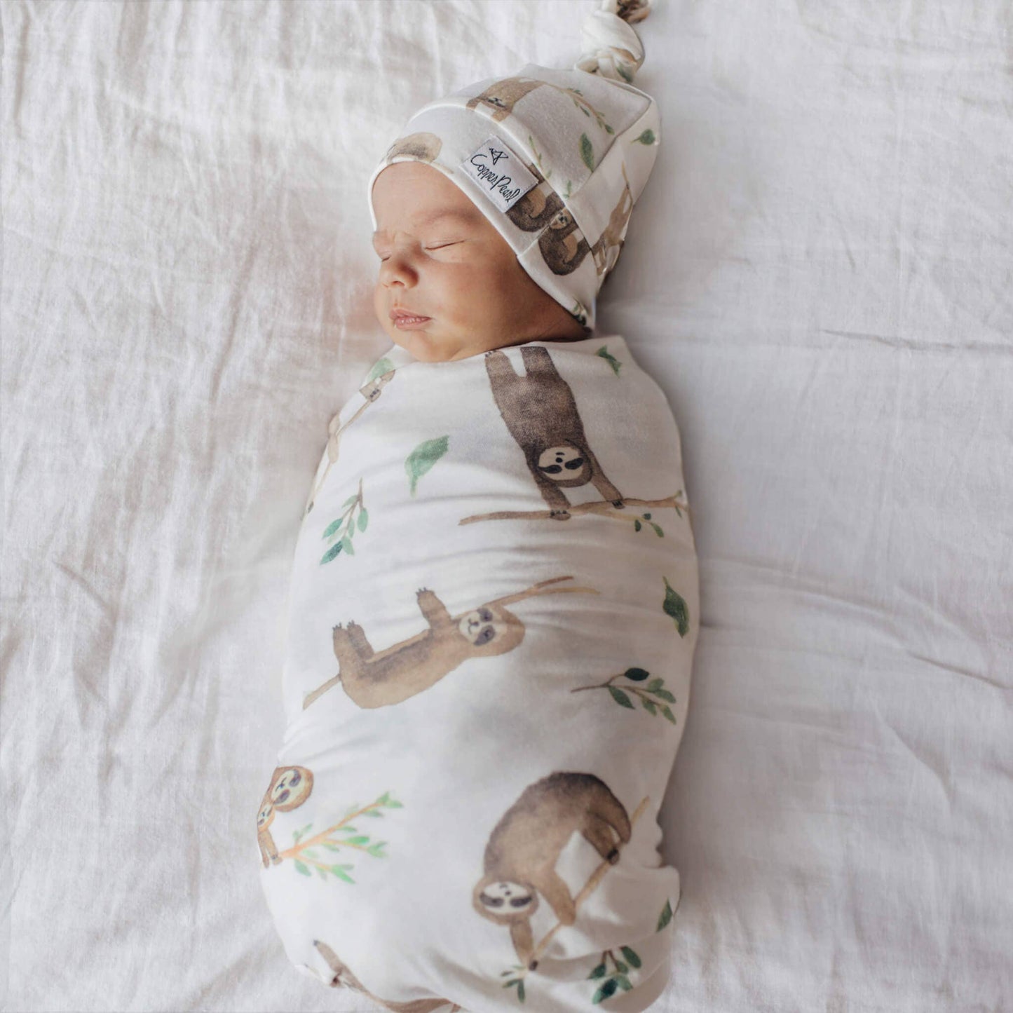 Knit Swaddle Blanket - Noah